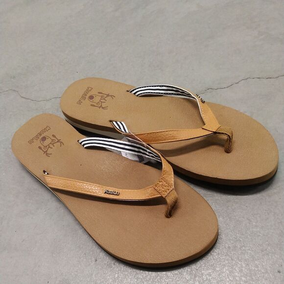 KUAILU Womens Yoga Foam Flip Flops W/Arch Support Sandals Non Slip 43 US 11 NWT - Picture 1 of 7